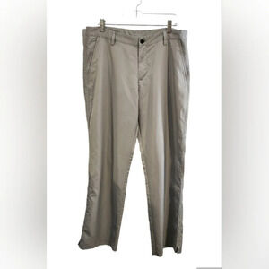 ADIDAS CLIMALITE grey golf pants activewear performance men size 34x32